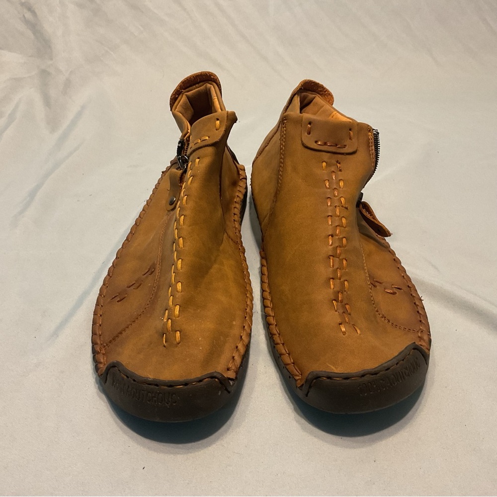 Men's Tan Leather Shoes